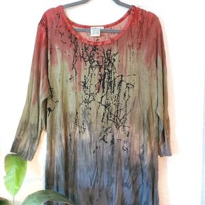 •Parsley & Sage• high low tunic